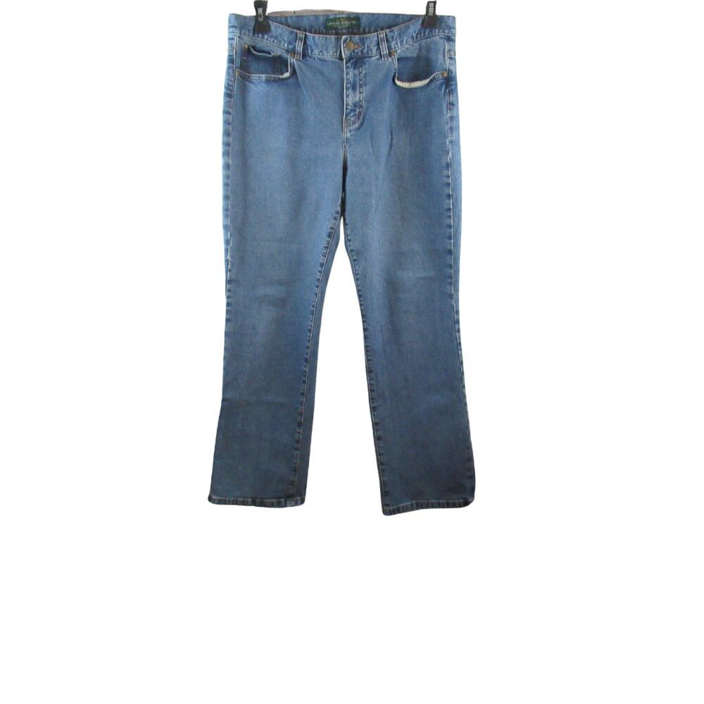 Lauren Jeans Co. Ralph Lauren Petite Blue Jeans